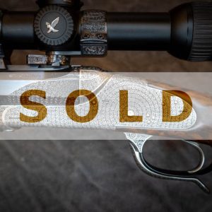 21 - Blockdoppelbüchse Roundbody Kal 425 African Scheiring